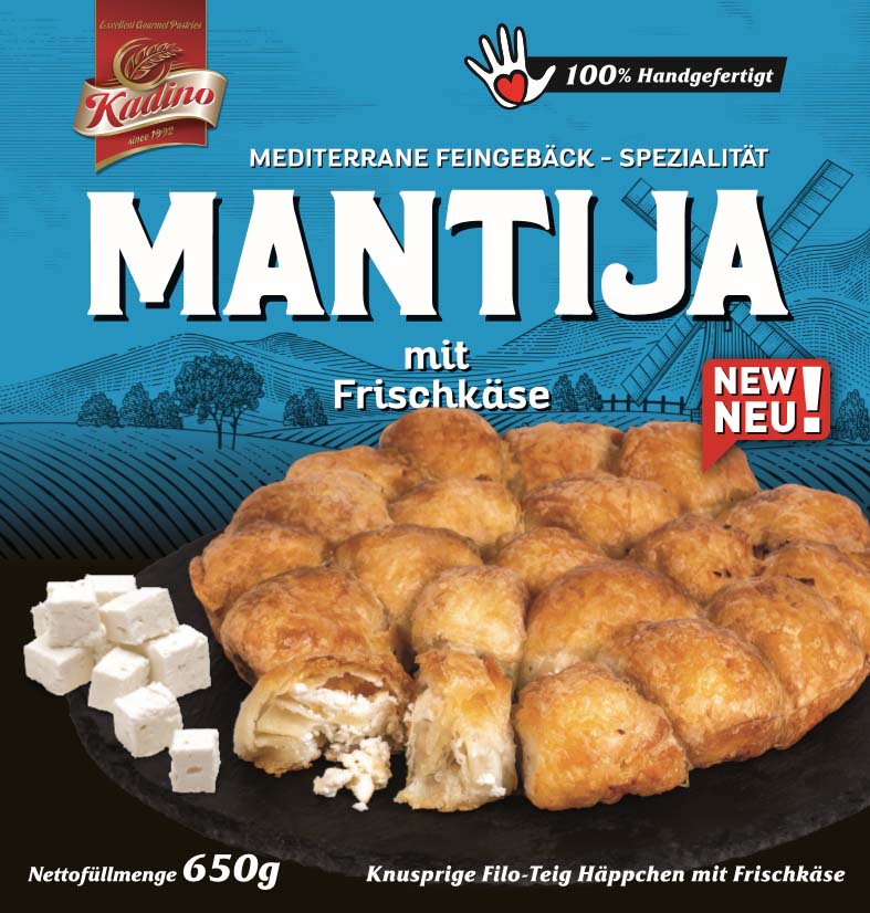 mantija with cheese